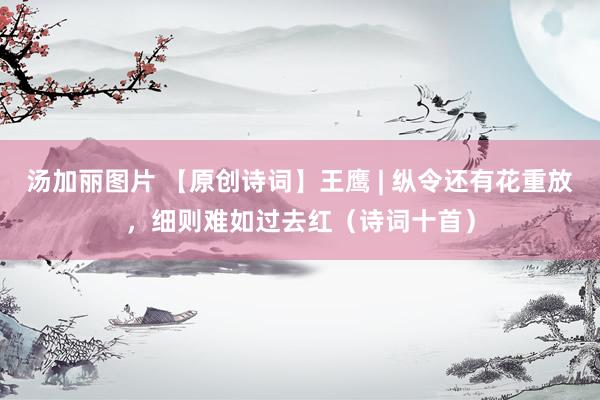 汤加丽图片 【原创诗词】王鹰 | 纵令还有花重放,细则难如过去红(诗词十首)